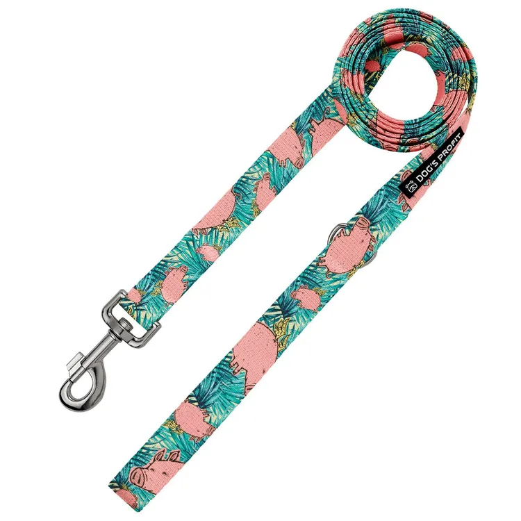 Smycz miejska JUNGLE PIG 150cm 20mm