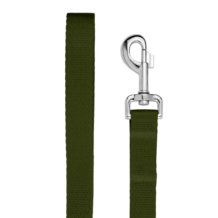 Smycz miejska KHAKI JAK KHAKI 150cm 20mm