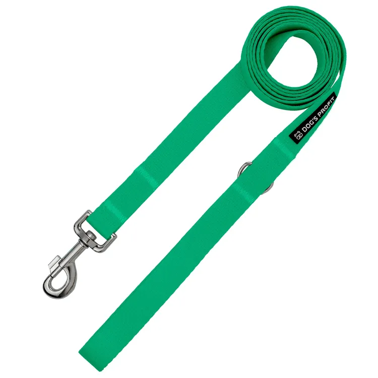 Smycz miejska LAZUROWA JAK WYBRZEŻE 150cm 20mm