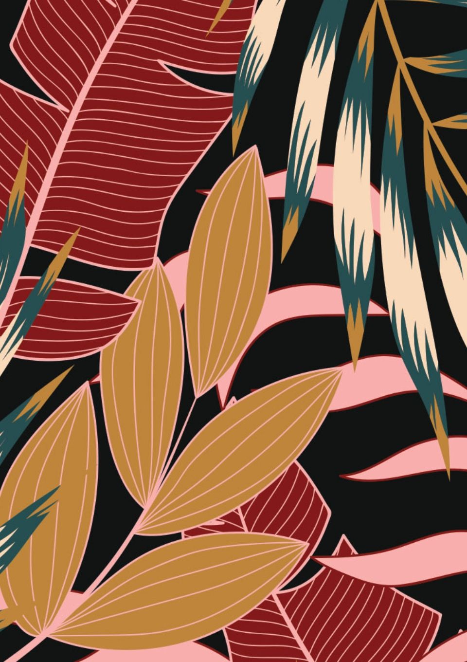 Smycz przepinana PALMS 200cm 20mm