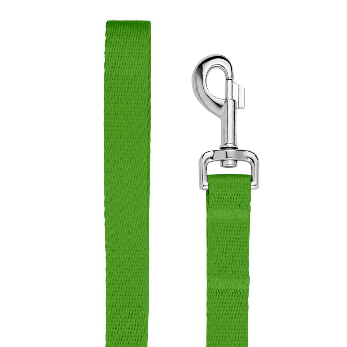 Smycz miejska ZIELONA JAK TRAWA 150cm 20mm