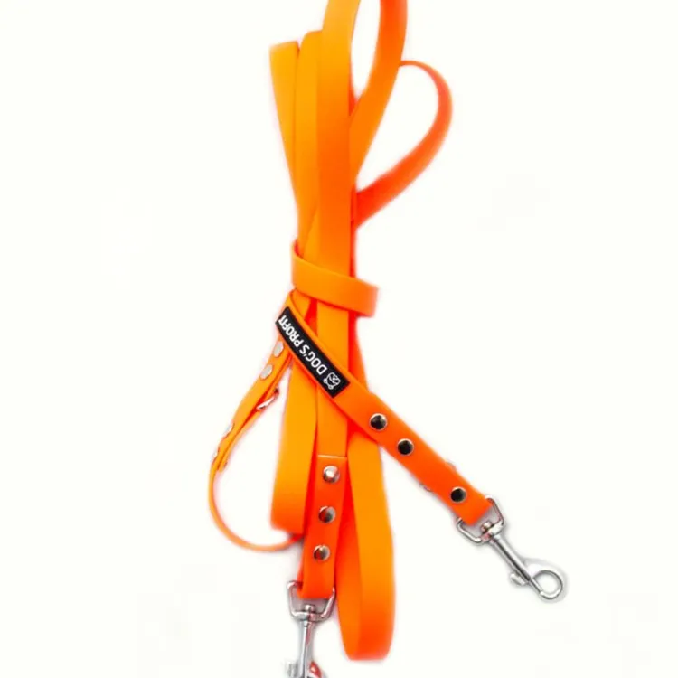 Smycz przepinana ADVENTURE CRAZY ORANGE 240cm 13mm