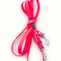 Smycz przepinana ADVENTURE PINK