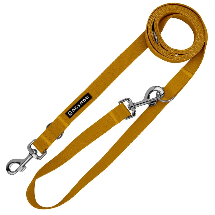 Smycz przepinana CARAMEL 200cm 20mm