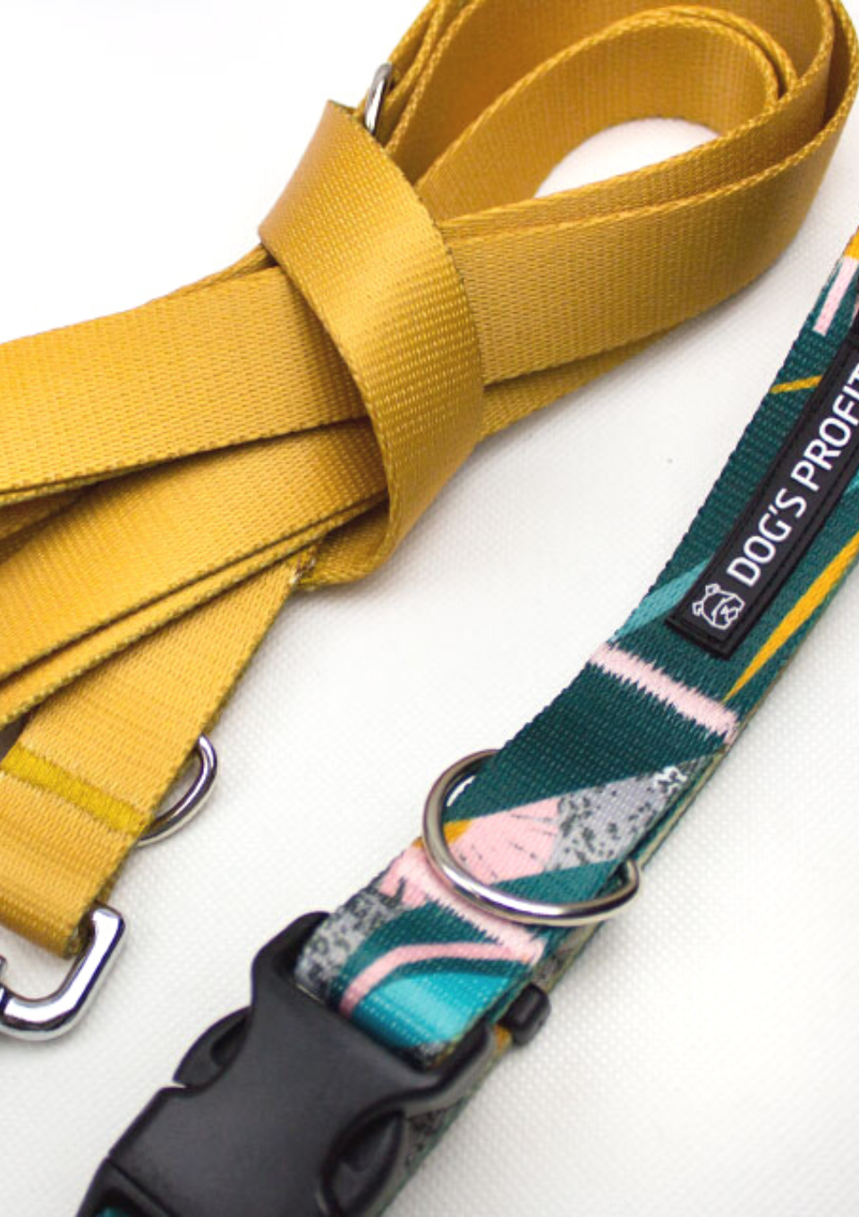 Smycz przepinana CARAMEL 200cm 20mm