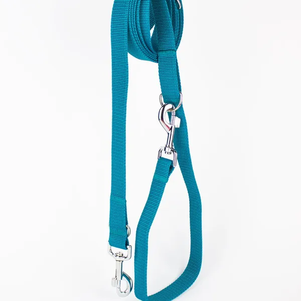 Smycz przepinana BASIC TURKUSOWA