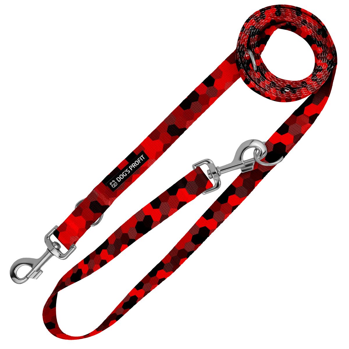 Smycz przepinana DOG&ROLL 200cm 20mm