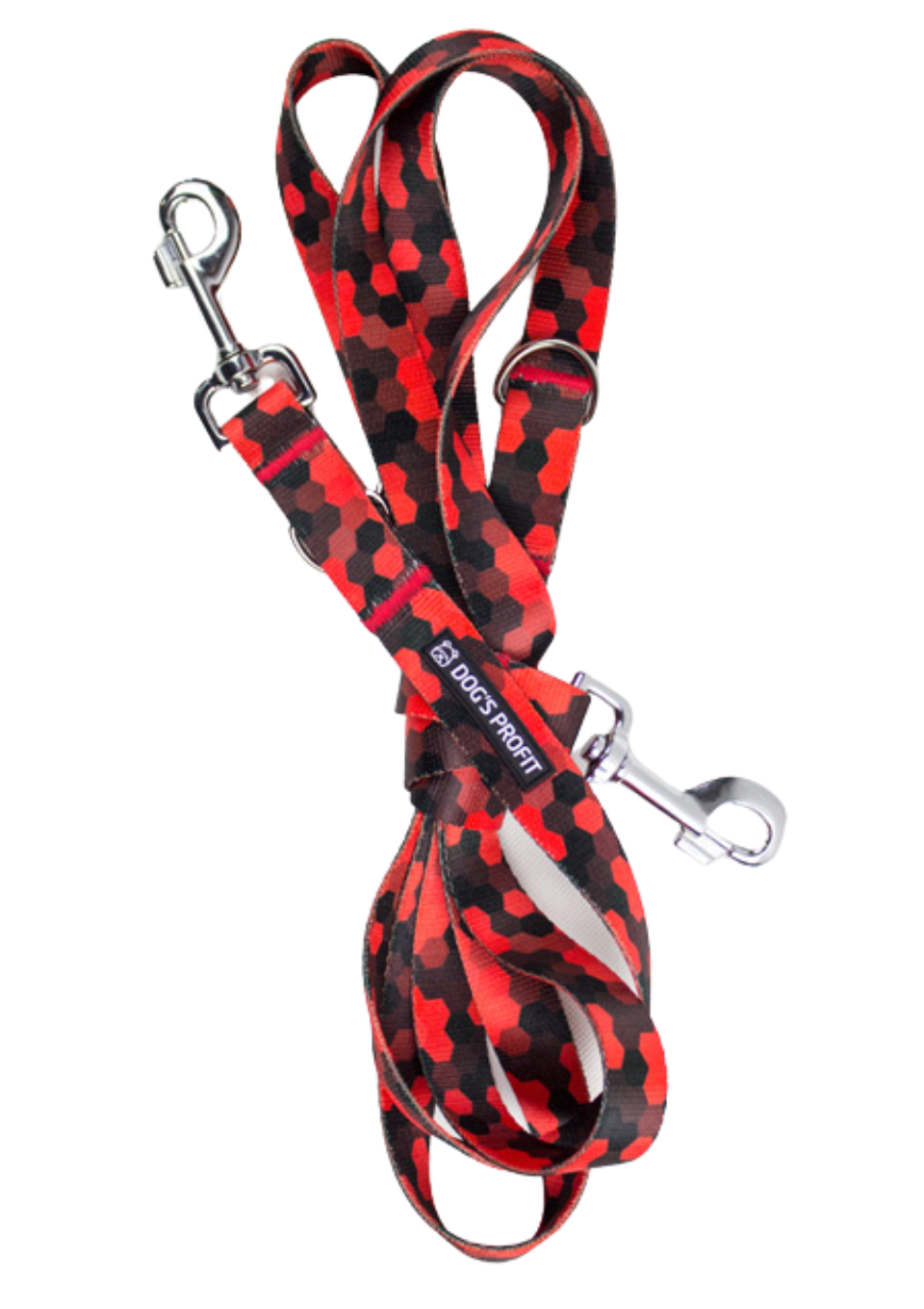 Smycz przepinana DOG&ROLL 200cm 20mm