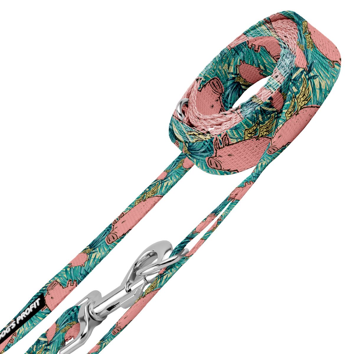 Smycz przepinana JUNGLE PIG 200cm 20mm