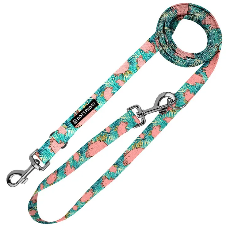 Smycz przepinana JUNGLE PIG 200cm 20mm