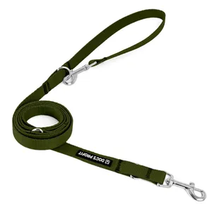 Smycz przepinana KHAKI JAK KHAKI