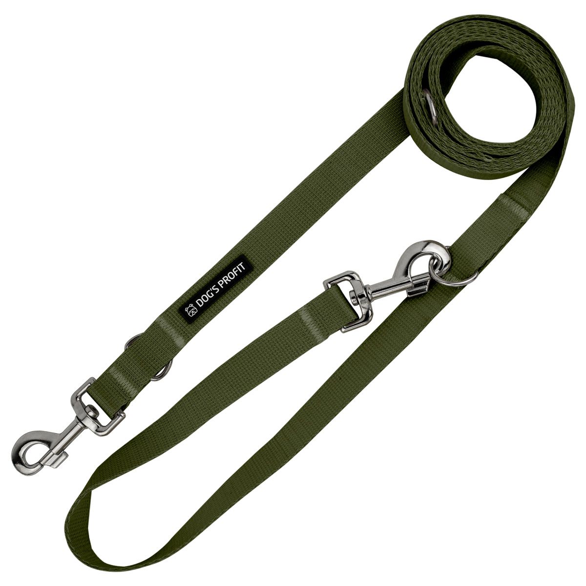 Smycz przepinana KHAKI JAK KHAKI