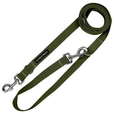 Smycz przepinana KHAKI JAK KHAKI