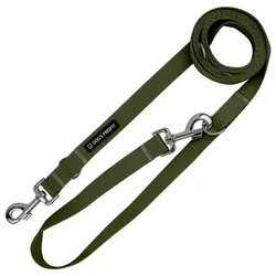 Smycz przepinana KHAKI JAK KHAKI