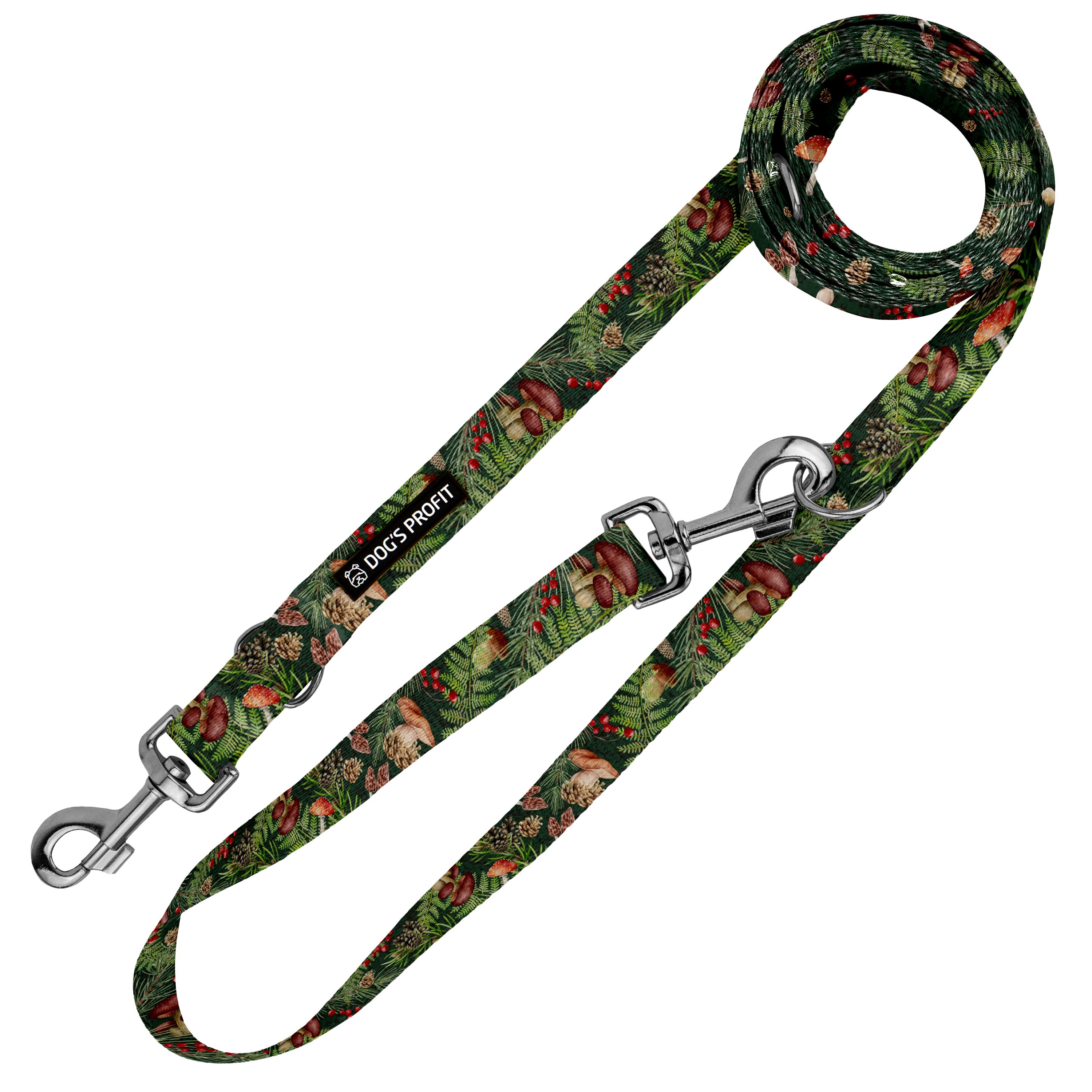 Smycz przepinana LAS SIĘ ŻYJE