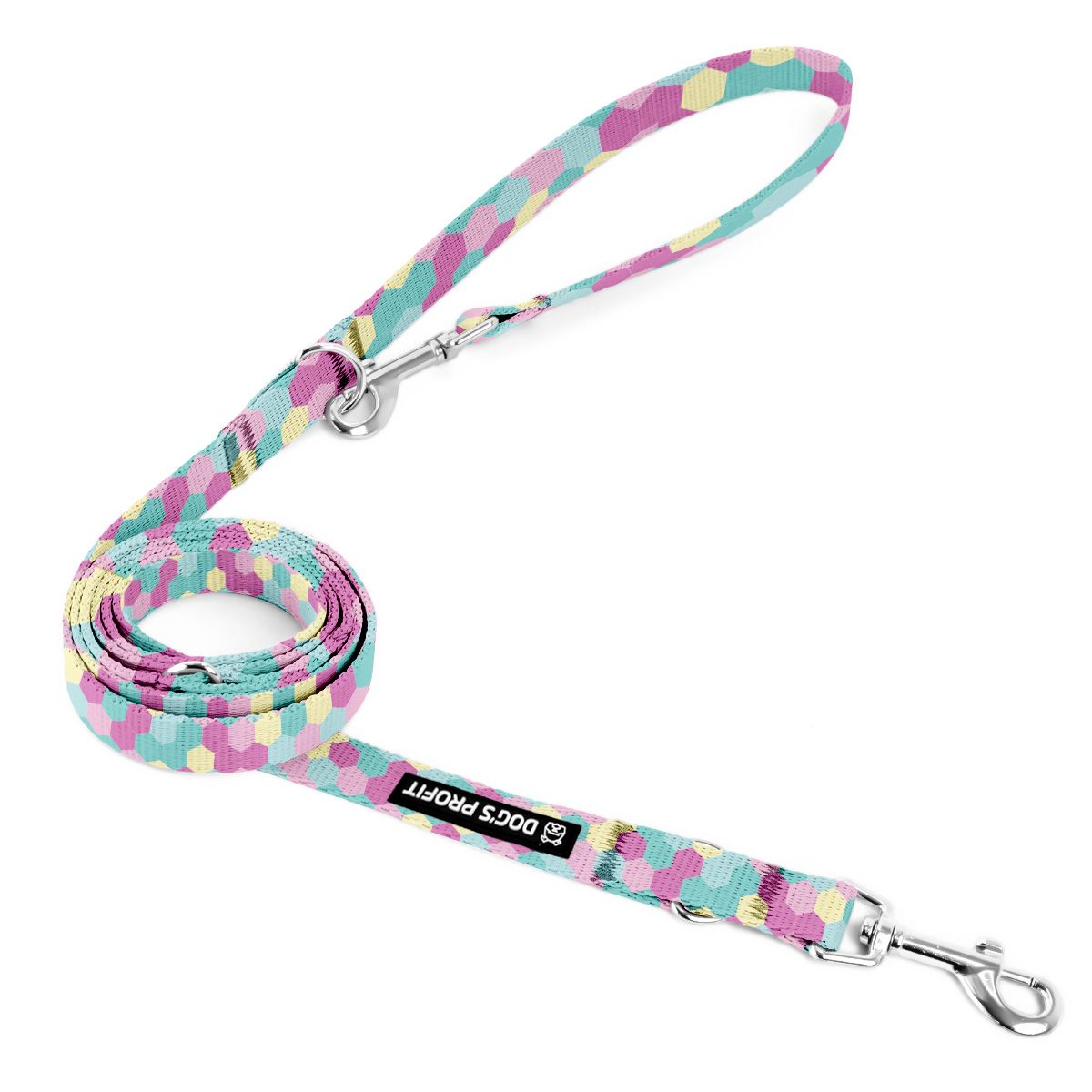 Smycz przepinana MARSHMALLOW 200cm 20mm