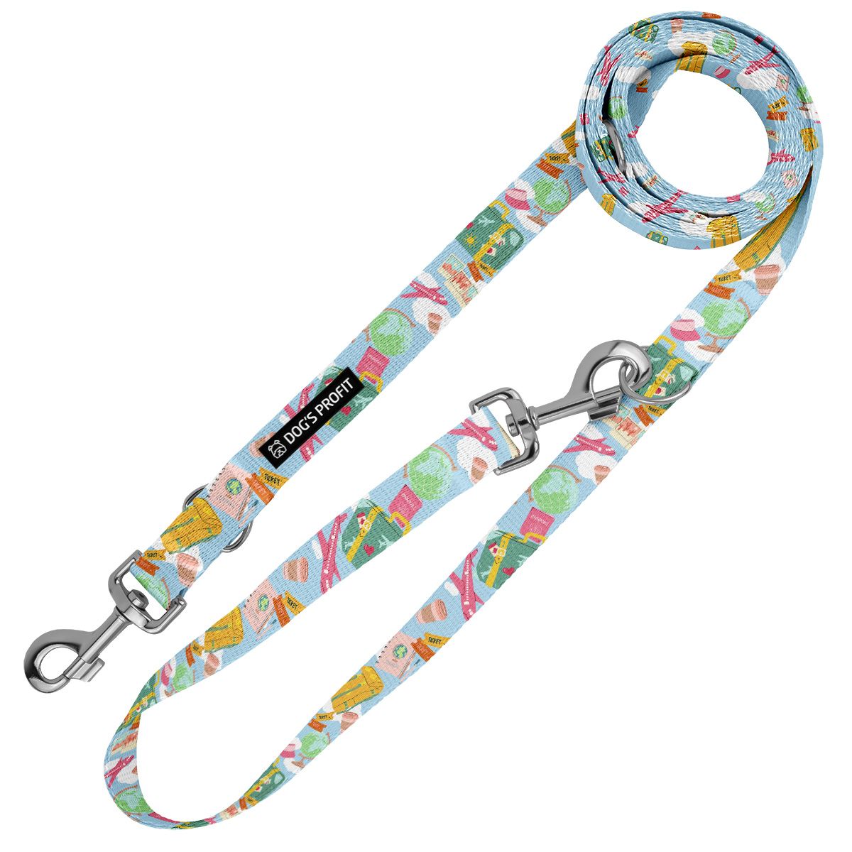 Smycz przepinana Voyage, voyage! 200cm 20mm