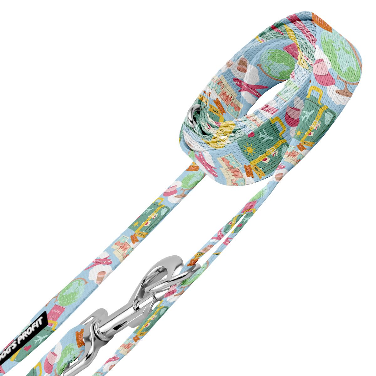 Smycz przepinana Voyage, voyage! 200cm 20mm