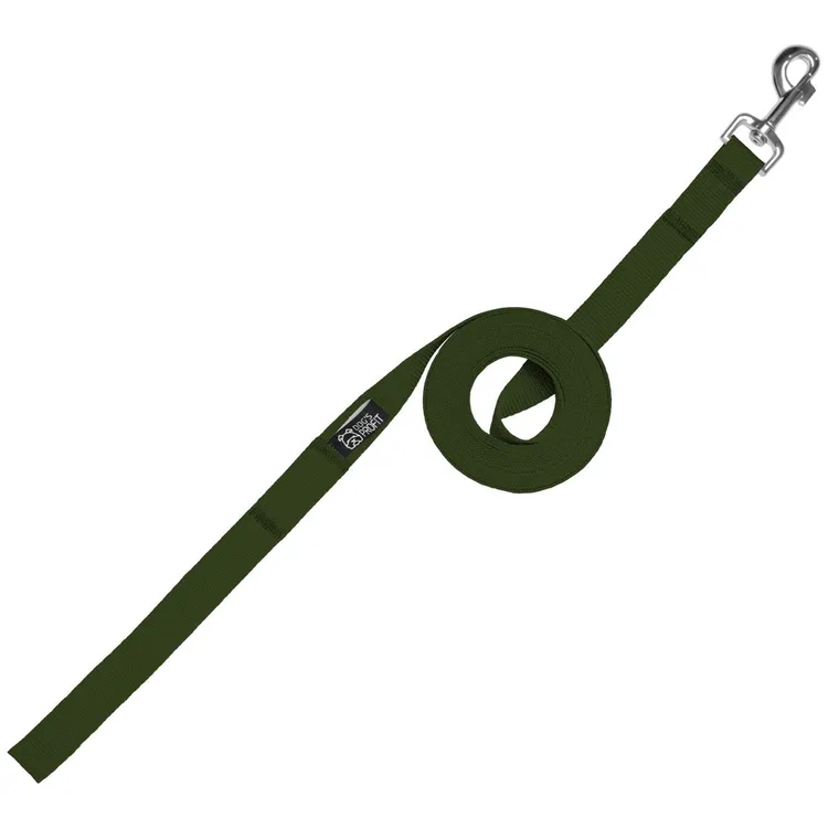 Smycz treningowa KHAKI 5m 15mm