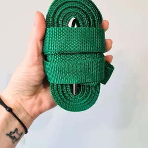 Smycz treningowa ZIELONA JAK MATCHA
