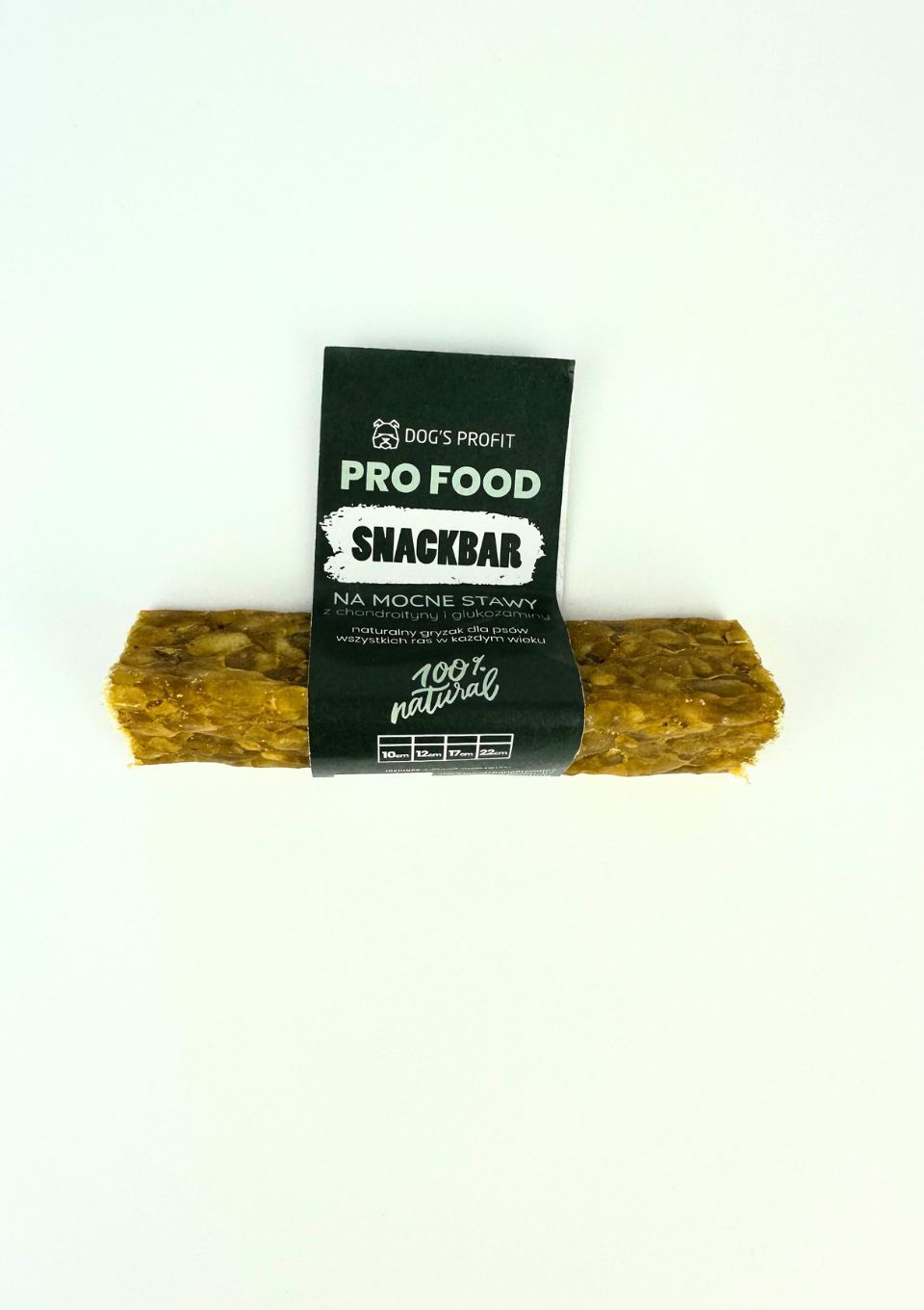 Gryzak dla psa SNACKBAR na MOCNE STAWY z glukozaminą 12cm