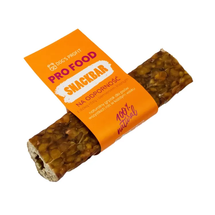 Gryzak dla psa SNACKBAR na ODPORNOŚĆ z dziką różą 12cm