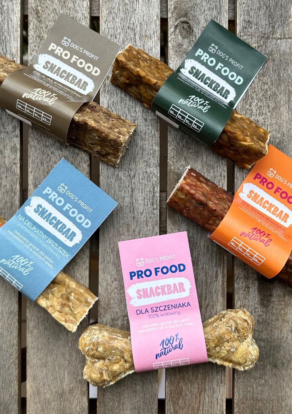 Gryzak dla psa SNACKBAR na MOCNE STAWY z glukozaminą 12cm