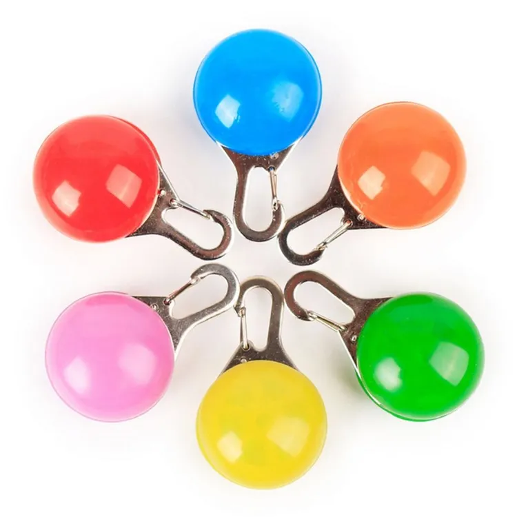 Światełko zawieszka LED do obroży/ szelek dla psa | różne kolory Biały