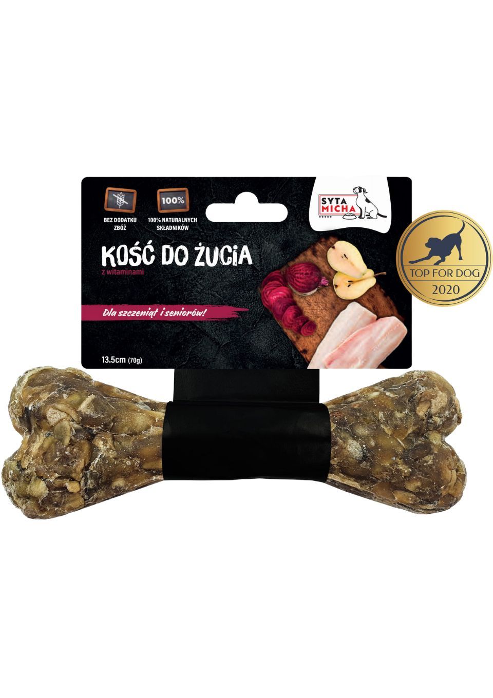 Syta Micha kość do żucia DLA SZCZENIĄT I SENIORÓW 13,5 cm