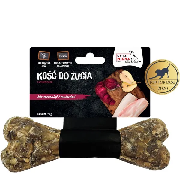 Syta Micha kość do żucia DLA SZCZENIĄT I SENIORÓW 13,5 cm