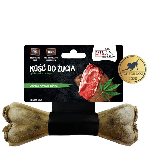 Syta Micha kość do żucia dla psa na MOCNE STAWY 13,5 cm