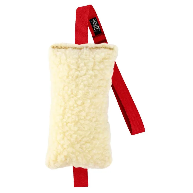 Szarpak dla psa CZERWONY JAK CEGŁA