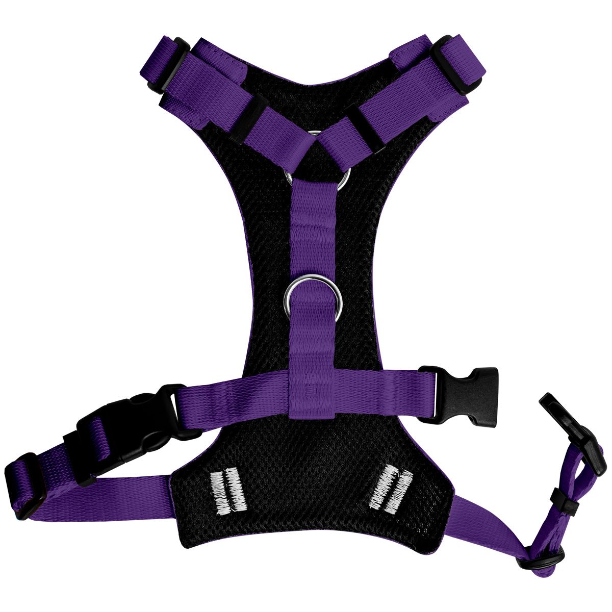 Szelki bezuciskowe FIOLETOWE JAK JAGODZIANKI XS|20mm