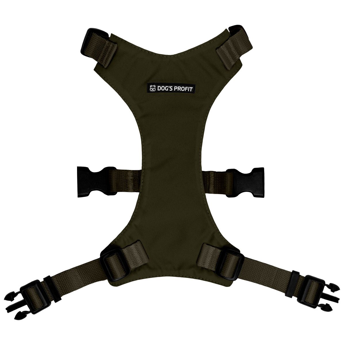 Szelki bezuciskowe KHAKI JAK KHAKI XS|20mm