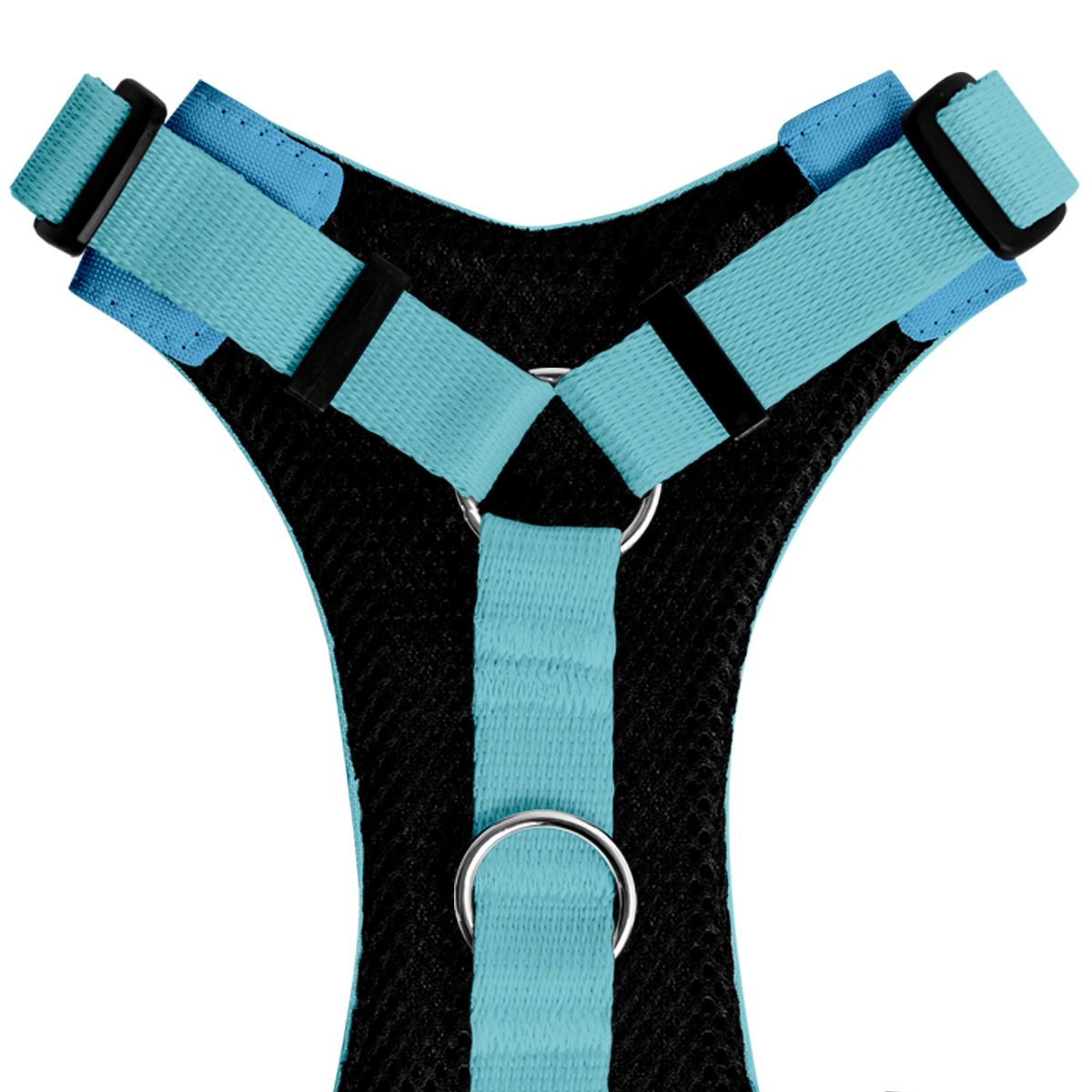 Szelki bezuciskowe NIEBIESKIE JAK NIEBO XS|20mm