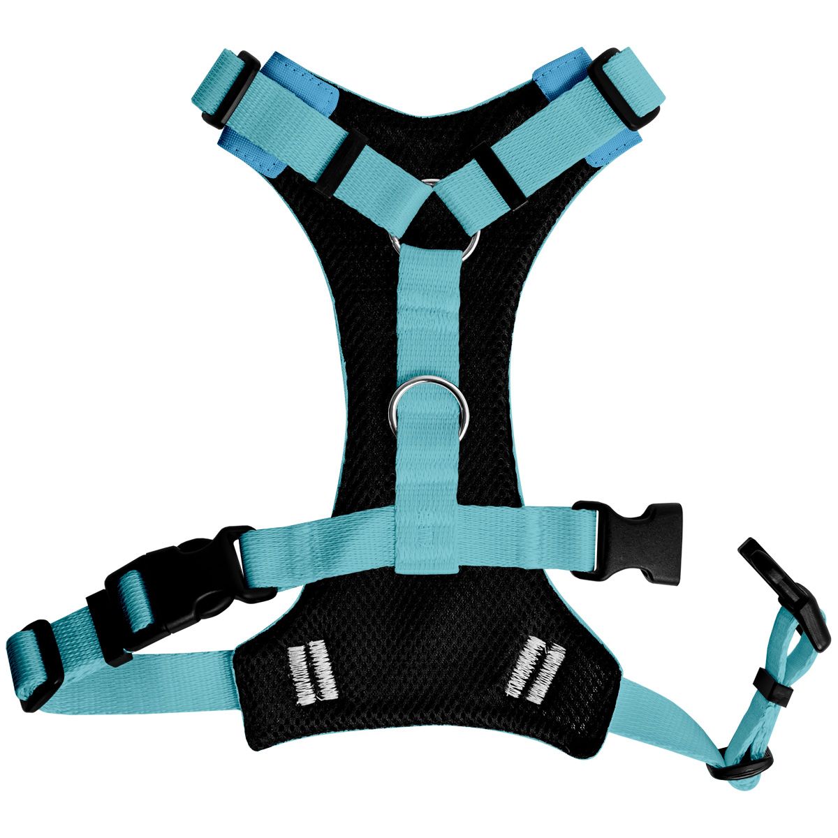 Szelki bezuciskowe NIEBIESKIE JAK NIEBO XS|20mm