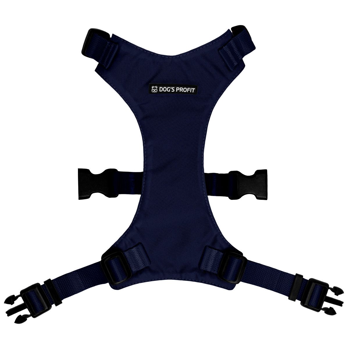 Szelki bezuciskowe NIEBIESKIE JAK NOCNE NIEBO S|20mm