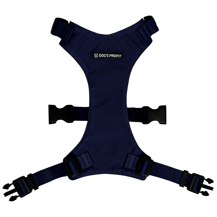 Szelki bezuciskowe NIEBIESKIE JAK NOCNE NIEBO S|20mm