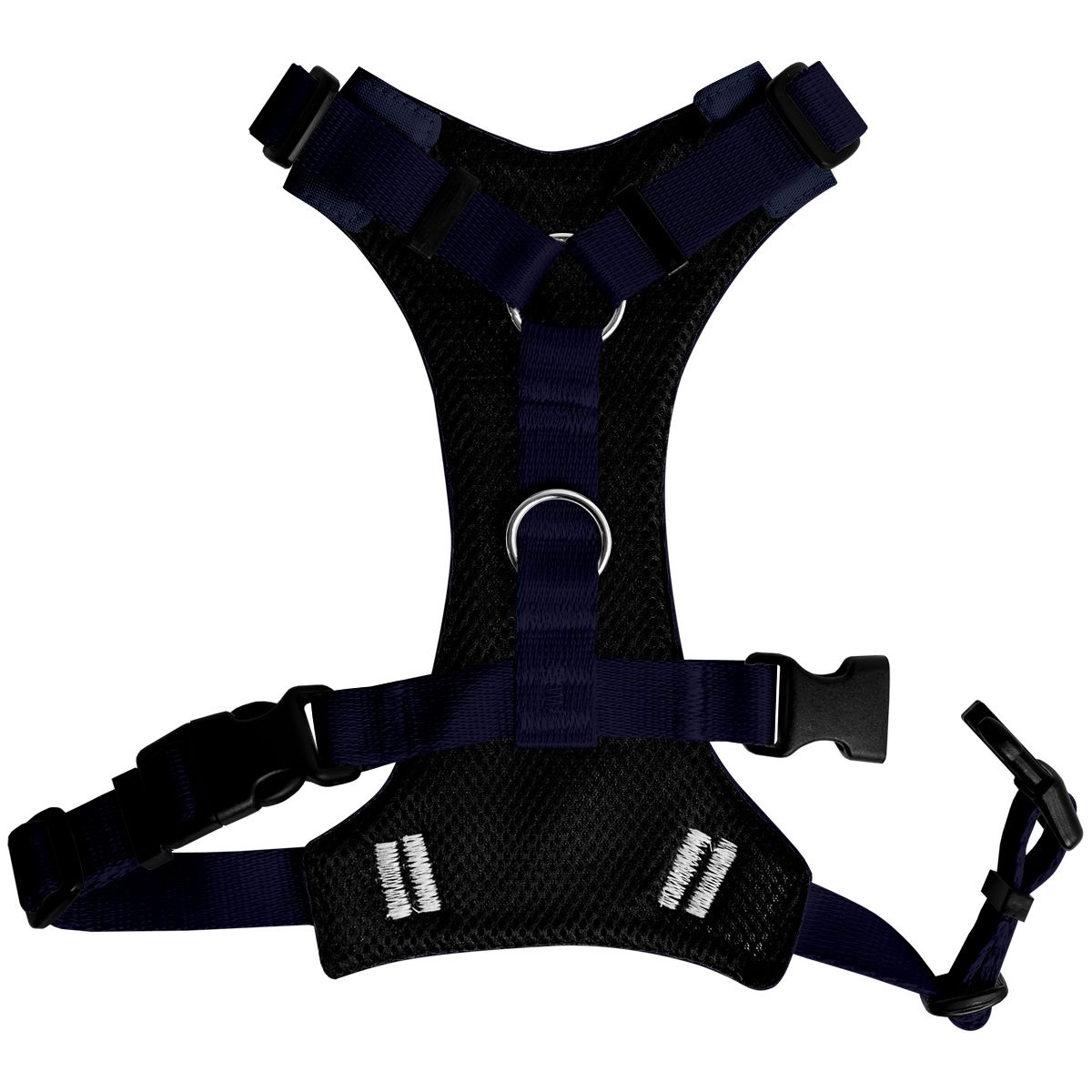 Szelki bezuciskowe NIEBIESKIE JAK NOCNE NIEBO S|20mm