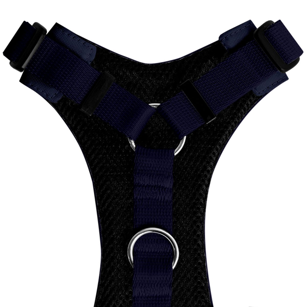 Szelki bezuciskowe NIEBIESKIE JAK NOCNE NIEBO S|20mm