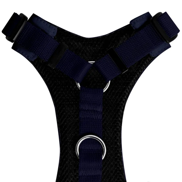 Szelki bezuciskowe NIEBIESKIE JAK NOCNE NIEBO S|20mm