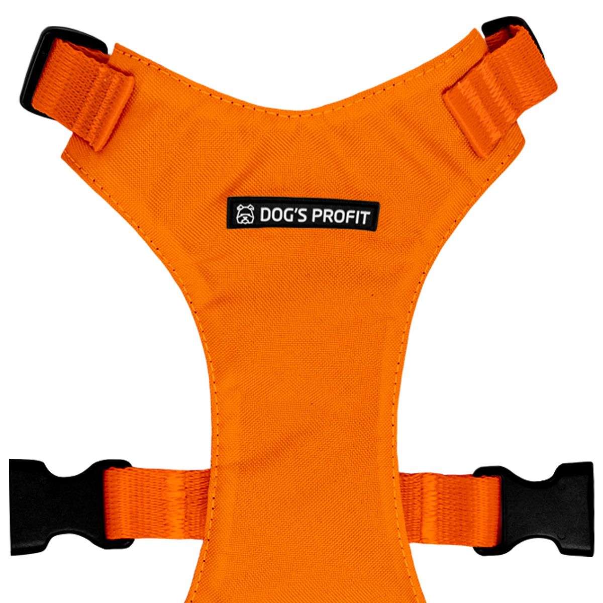 Szelki bezuciskowe POMARAŃCZOWE JAK POMARAŃCZA XS|20mm