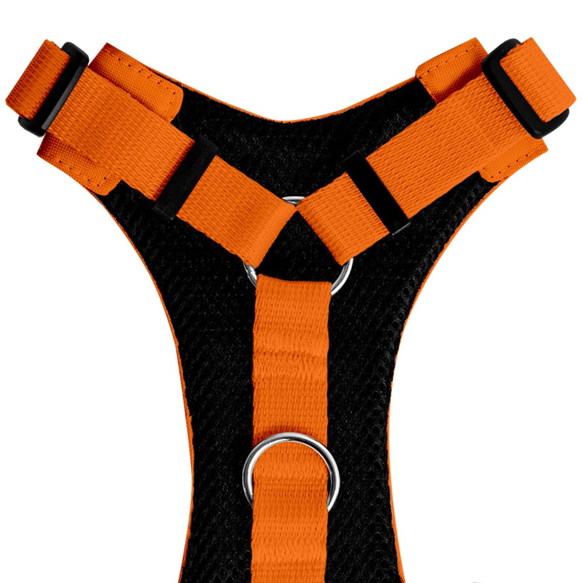 Szelki bezuciskowe POMARAŃCZOWE JAK POMARAŃCZA XS|20mm