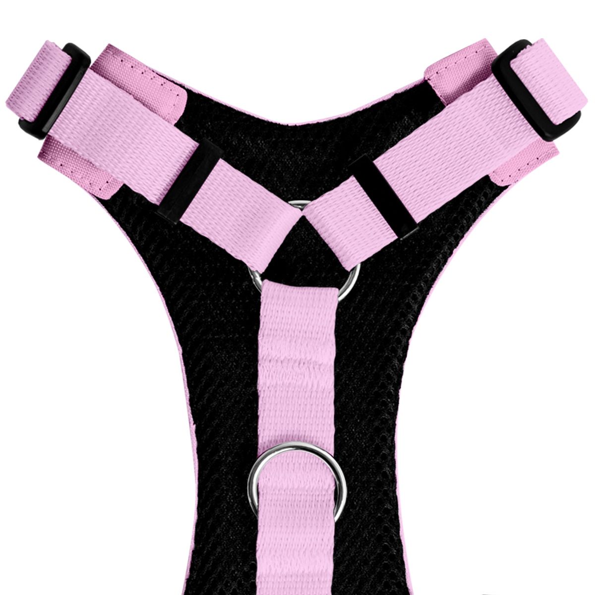 Szelki bezuciskowe PUDROWY RÓŻ JAK MAJTKI XS|15mm