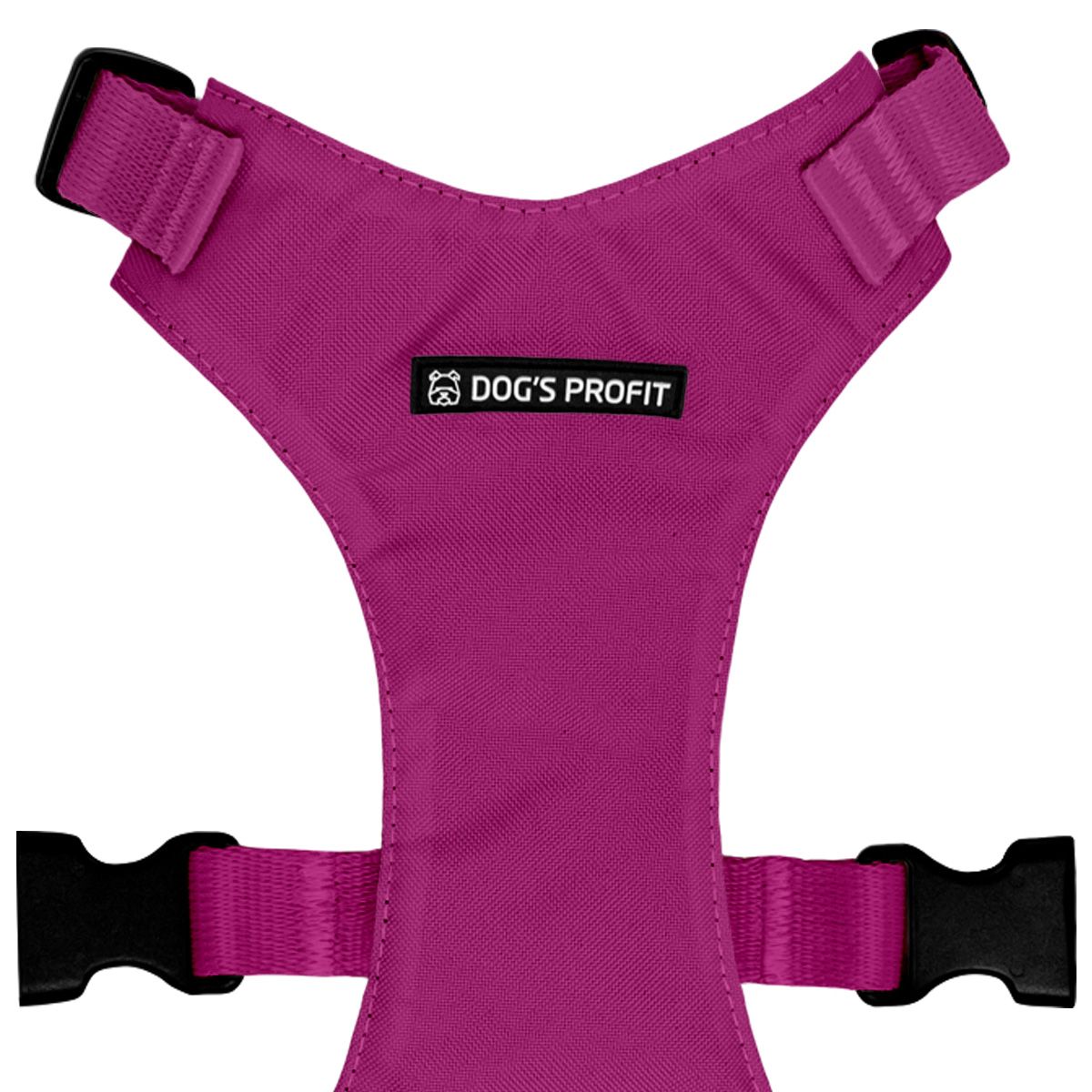 Szelki bezuciskowe RÓŻOWE JAK SIĘ PATRZY XS|20mm