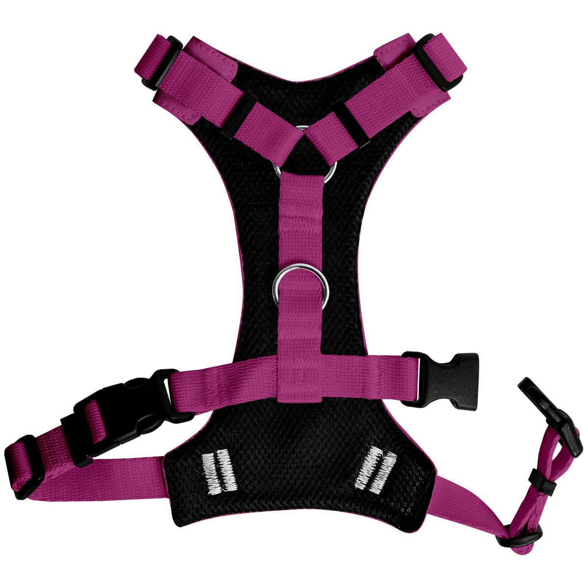 Szelki bezuciskowe RÓŻOWE JAK SIĘ PATRZY XS|20mm