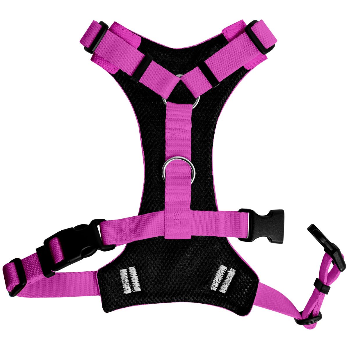 Szelki bezuciskowe RÓŻOWE JAK SIĘ PATRZY XS|20mm