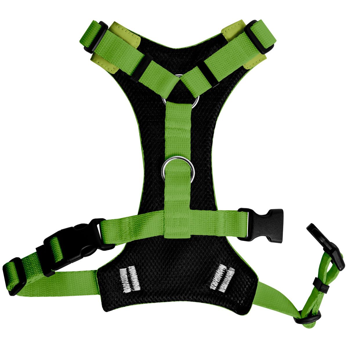 Szelki bezuciskowe ZIELONE JAK TRAWA XS|20mm