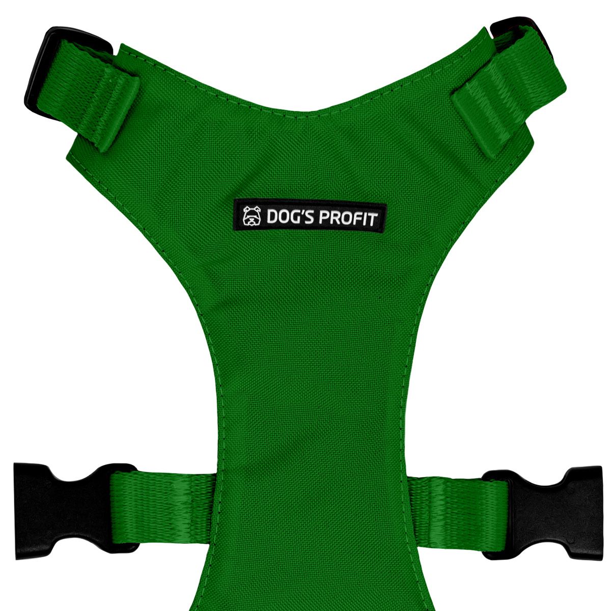 Szelki bezuciskowe ZIELONE JAK MATCHA S|20mm