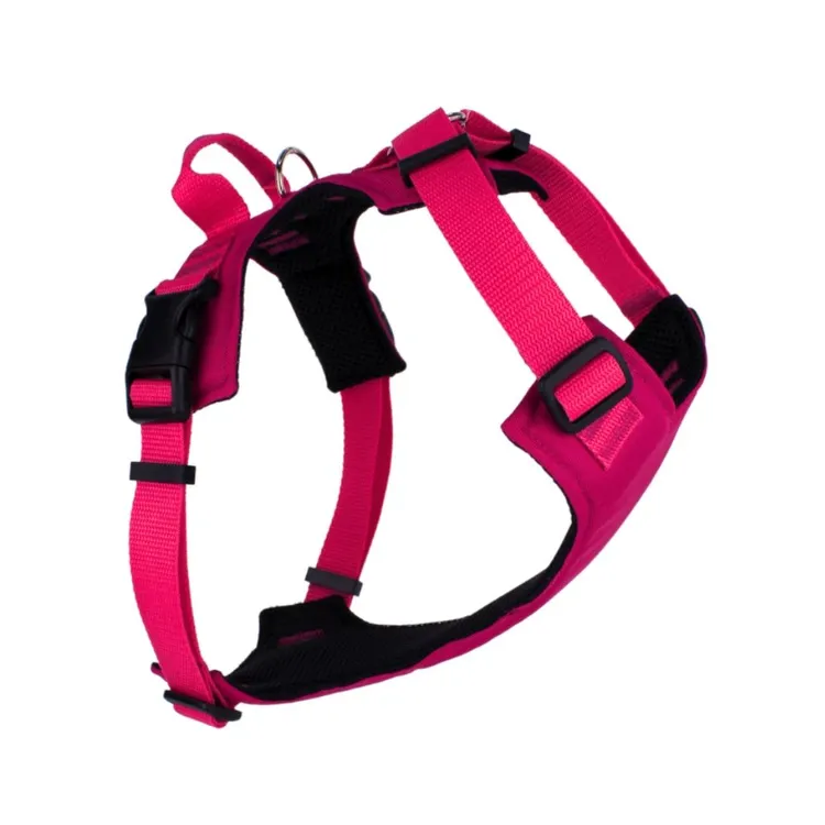 Szelki bezuciskowe dla psa PRO-COMFORT™ RÓŻOWE M|25mm